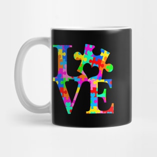 Autism Awarenes Month Autistic Puzzle Piece Mug